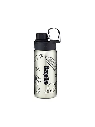 ERGOBAG | Botella de agua de acero inoxidable petróleo | schwarz